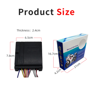 12V motosiklet tek yönlü <span class=keywords><strong>alarm</strong></span> sistemi anti-cut tek bir tıklama başlangıç metal uzaktan kumanda tek anahtar başlangıç - Product Image 5