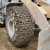 Cadena de Protección para Neumáticos Todoterreno para Tractor, Cargador, Retroexcavadora y Motoniveladora