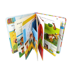 Services d'impression de livres pour enfants, couverture rigide en carton personnalisée, livre d'histoires pour bébés et enfants, livre 3D avec rabat, livres pop-up - Product Image 5