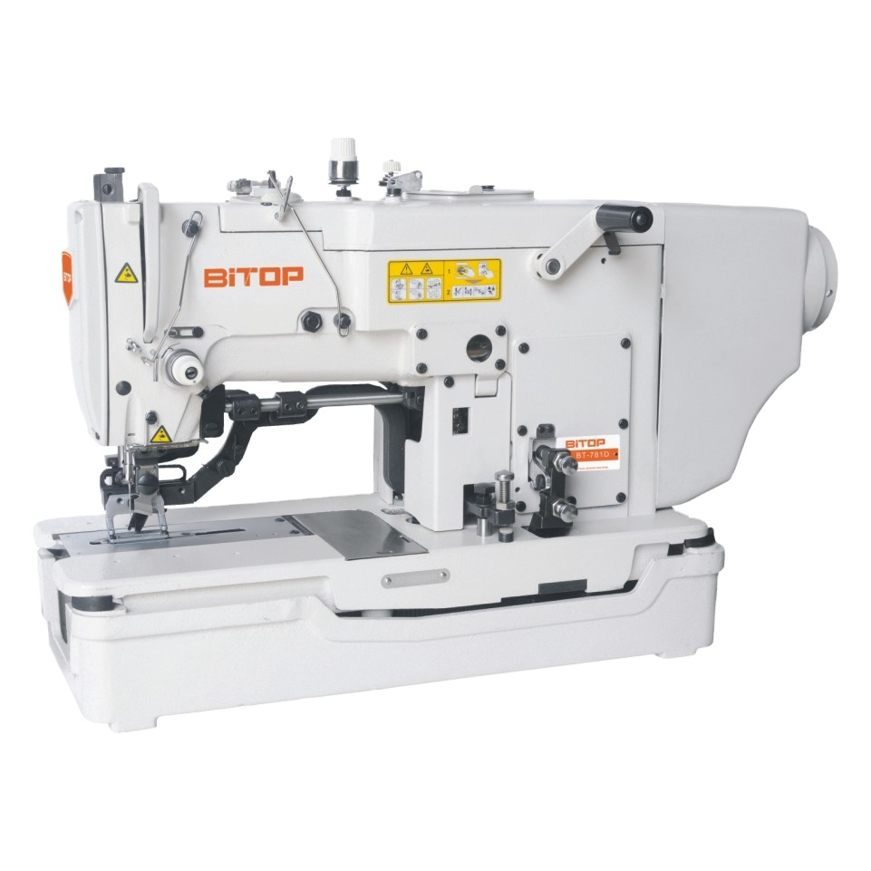 Bitop BT-781D 1790ไดรฟ์โดยตรงตาไก่ตรงปุ่ม Holer ทำอุตสาหกรรมจักรเย็บผ้าราคารังดุม