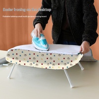 Planche à repasser électrique pliable de voyage pour la maison, mini-planche à repasser en plastique moderne et minimaliste 50x30x14cm, vente en gros