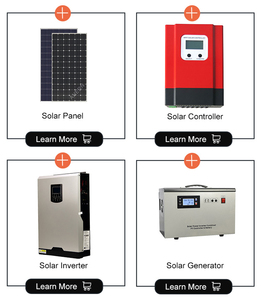 Tipo de batería de litio de 500w de iluminación solar panel kit - Product Image 6