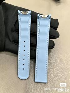 <span class=keywords><strong>Bracelet</strong></span> de montre en caoutchouc FKM respirant de 20 mm 21 mm pour <span class=keywords><strong>Omega</strong></span> Haima150 220 231 GMT220, <span class=keywords><strong>bracelet</strong></span> de remplacement, <span class=keywords><strong>bracelet</strong></span> de montre - Product Image 3