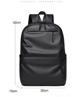 Sacs à dos étanches de haute qualité pour étudiants, cartables durables et portables, sacs à dos de voyage simples pour ordinateur portable avec sangle de bagage