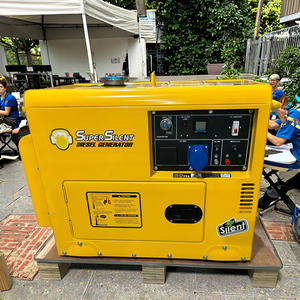 เครื่องกำเนิดไฟฟ้าดีเซล LPG แบบเงียบ 3-8.5 กิโลวัตต์ เฟสเดียว/สามเฟส 5 กิโลโวลต์แอมแปร์ พร้อมระบบ ATS และไดนาโมทองแดง 100% - Product Image 6