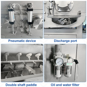Mezcladora Industrial ORME Totalmente Automática Tipo Paleta para Rellenar, Mezclar y Envasar Salchichas y Carne Picada al Vacío - Product Image 4