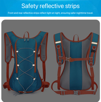 Sac à dos de course à pied et de cyclisme 12l pour hommes et femmes, sac à dos de randonnée, de trekking, résistant à l'eau, pour sports de plein air, alpinisme
