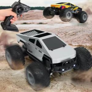 Voiture télécommandée modèle Tesla Cybertruck SJY-Q208, jouet RC Cyber Trucks pour enfants, Cyberpickup à grandes roues, voitures RC tout-terrain - Product Image 2