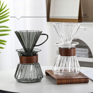 Serveur de café Serveur de café en verre borosilicaté adapté à la préparation du thé au lait - Product Image 1