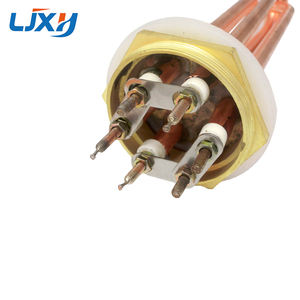 Calentador <span class=keywords><strong>de</strong></span> Agua LJXH, Diez Tubos <span class=keywords><strong>de</strong></span> <span class=keywords><strong>Cobre</strong></span> <span class=keywords><strong>de</strong></span> 32/41 mm BSP, 220V 380V, <span class=keywords><strong>para</strong></span> Tanque <span class=keywords><strong>de</strong></span> Baño, con Adaptador, Se Aceptan Pedidos Personalizados - Product Image 6