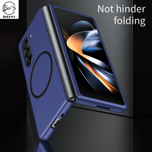2026 Best-Selling PC Matte Magnetic Case for Z Fold 8 Ultra Shockproof Scratch-Resistant Wireless Charge 360 Phone Case