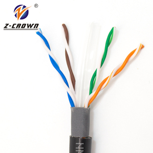 <span class=keywords><strong>สาย</strong></span>ต่อขยาย UTP 4 แกน 15 เมตร สำหรับภายนอกอาคาร ทองแดง Cat6 Light Cat5e พร้อมหัวต่อ Pogo - Product Image 4