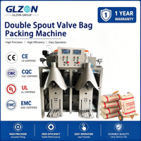Machine d'emballage et de conditionnement de ciment industriel pour sacs de 50 kg |   Machine de remplissage de sacs à valve
