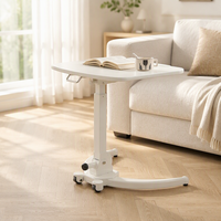 Support d'ordinateur portable pliable ergonomique en métal THADDEUS GT06 de haute qualité, base mobile à gaz réglable, pour la maison et le bureau