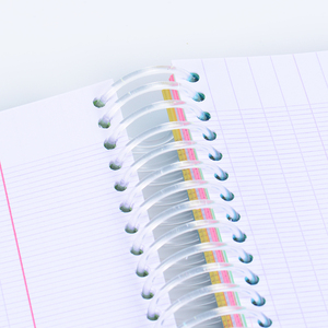 Cross-Biên Giới Cung Cấp A4 Tiêu Chuẩn Quốc Tế Kích Thước Đầy Màu Sắc Thời Trang Phù Hợp Với Màu Sắc Pháp Dòng Bên Trong Trang Thiết Kế Xoắn Ốc Máy Tính Xách Tay - Product Image 6