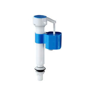 Kit complet de raccords pour réservoir de toilettes avec valve de chasse double et valve de remplissage, pièces de réparation <span class=keywords><strong>WC</strong></span> économiseuses d'eau avec bouton <span class=keywords><strong>poussoir</strong></span> supérieur - Product Image 4