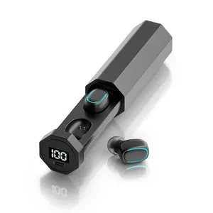 Drahtlose Bluetooth-Kopfhörer Echte kabellose Ohrhörer A7 TWS LED Digital anzeige Sport-Stereo-Mini-Kopfhörer