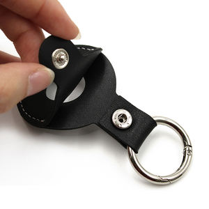 ポータブルPUレザータグトラッカー保護ケースマルチカラーGPSトラッカーカバーアンチロスペットロケーターホルスターキーリング - Product Image 3