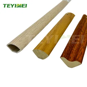 ריצוף עיטור עץ MDF SPC Pvc סקוטיה חרוזים רבע עגול עוקף בסיס