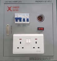 Boîtier de distribution électrique compact CNAMSTR, modèle 1 voie, 100A, 220/380V, Zhejiang, 250x200x150