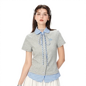 Camicie a <span class=keywords><strong>Maniche</strong></span> <span class=keywords><strong>Lunghe</strong></span> da Donna per Business Casual, Stile T-shirt e <span class=keywords><strong>Polo</strong></span>, Collezione 2026 - Product Image 1