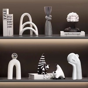 Meuble TV moderne <span class=keywords><strong>de</strong></span> luxe léger haut <span class=keywords><strong>de</strong></span> gamme, artisanat décoratif pour vin, ornements <span class=keywords><strong>de</strong></span> buffet d'entrée <span class=keywords><strong>de</strong></span> salon - Product Image 2