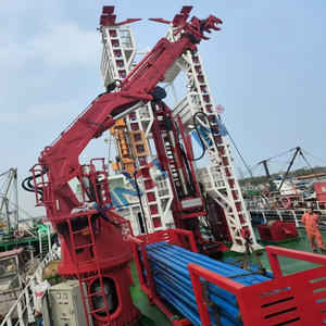 HNTIWIN CSC 인증 중국 제조업체 2 3 5톤 선박 갑판 보트 리프트 크레인 판매 - Product Image 1