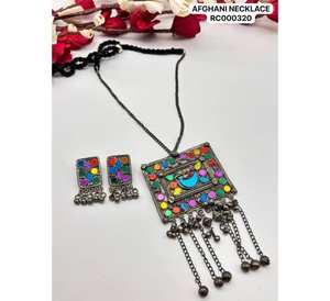 Conjunto de joyería de cuarzo multicolor Chapado en plata elegante de alta calidad recién llegado collar de moda pendientes para bodas - Product Image 4