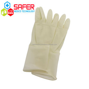 Safer Medico Brand Venta caliente Guantes quirúrgicos de neopreno Suave Impermeable Ligero Desechable Doctor Guantes - Product Image 4