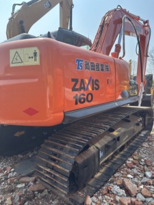Excavatrices de taille moyenne HITACHI ZX160 ZX120 ZX135, 16 tonnes, 12 tonnes, 13 tonnes, d'occasion, excavatrices sur chenilles, à vendre - Product Image 4