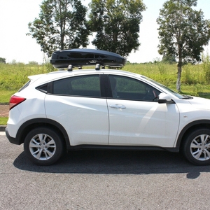 Boîte <span class=keywords><strong>de</strong></span> toit universelle pour <span class=keywords><strong>voiture</strong></span> en ABS 350L avec ouverture latérale double, design sportif <span class=keywords><strong>de</strong></span> <span class=keywords><strong>luxe</strong></span>, étanche, porte-bagages <span class=keywords><strong>de</strong></span> toit - Product Image 3