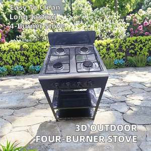 Ngoài trời thép không gỉ bốn-burner Bếp gas ba chiều Bếp gas cho khách sạn và hộ gia đình sử dụng - Product Image 3