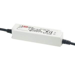 Controlador LED Mean Well LPF-25 de 25W 12V, Corriente y Voltaje Constantes, Canal Único, Convertidor CA/CC, Hecho en China - Product Image 1