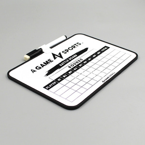 Scheda di punteggio <span class=keywords><strong>cancellabile</strong></span> a doppio lato per le competizioni di Golf bianco e <span class=keywords><strong>lavagna</strong></span> con stampa di motivi - Product Image 3