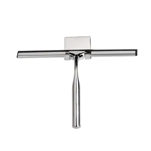 Zinc Alloy Squeegee with sticker for Bathroom Window Cleaning Blade squeegees