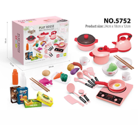 Ensemble de cuisine électrique pour enfants en gros avec lumière et musique, cuisinière à induction de simulation, appareil électroménager, ensemble de jouets d'imitation