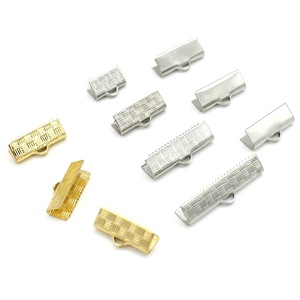 Clip rectangulaire en acier inoxydable pour la fabrication de bracelets, boucle pour bijoux, accessoires de bricolage, bijoux Anno - Product Image 1
