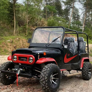 Nuevo Modelo de Carro Eléctrico Estilo Jeep Vintage, Homologado para Calle, Certificado CE, 2/4/6 Asientos, Batería de Plomo-Ácido, 2 Años de Garantía - Product Image 1