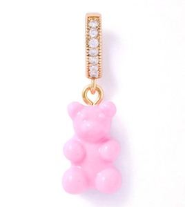 เครื่องประดับ<span class=keywords><strong>2022</strong></span>อัญมณีเงิน925เพทายขนาดเล็กหลายเงางามสร้อยคอจี้หมี - Product Image 5