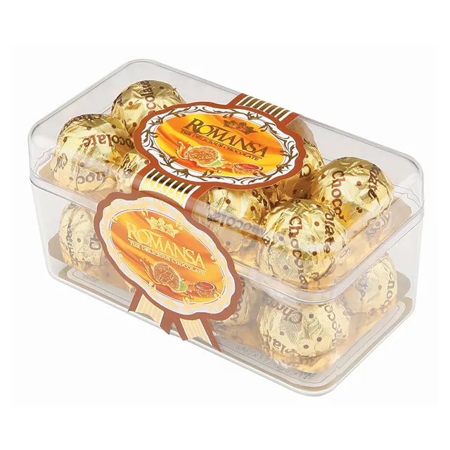 Hottest In Middle East Market Chocolate Wafer Ball Peanut Compound Similar to Ferrero Rocher 42PCS Box Cheap Price