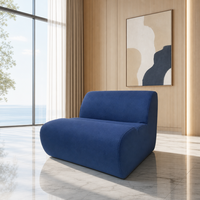 Multifunktionales Faltbares Komprimiertes Sofa im Nordischen Stil Langlebige Polsterung Schnelle Rückfederung