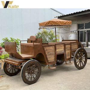 Calèche de mariage électrique, calèche touristique, calèche à chevaux européenne - Product Image 2