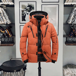 Vêtement d'extérieur urbain chaud et épais pour <span class=keywords><strong>homme</strong></span>, veste en duvet, streetwear d'<span class=keywords><strong>hiver</strong></span>, <span class=keywords><strong>grande</strong></span> <span class=keywords><strong>taille</strong></span>, <span class=keywords><strong>taille</strong></span> <span class=keywords><strong>grande</strong></span> et haute, coupe ajustée, isolée thermiquement - Product Image 6
