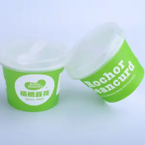 Высококачественный пластиковый пищевой полипропиленовый материал для нанесения этикеток, чашка для йогурта, мороженого, пластиковая чашка для йогурта