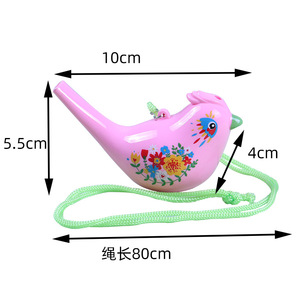 ขลุ่ยน้ำสำหรับรำลึกความหลังของเด็กนกหวีดรูปนกเป่าสุดสร้างสรรค์ - Product Image 6