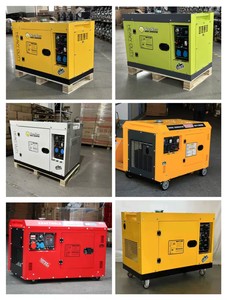 เครื่องกำเนิดไฟฟ้าดีเซลแบบพกพาขนาด 10KVA สำหรับใช้ในชุมชน  แบบเงียบ  พร้อมระบบกันเสียง  กำลังไฟ 5kw  ดีไซน์แบบปิด  ระบบ ATS สำหรับใช้ในบ้านทุกวัน  แรงดันไฟฟ้า 110V - Product Image 2