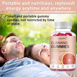 Ventas calientes OEM Adelgazamiento <span class=keywords><strong>Gummies</strong></span> Skinny <span class=keywords><strong>Gummies</strong></span> Promover el sistema de metabolismo Barriga plana KETO + ACV con superalimento - Product Image 3