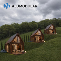Maison A-Frame Modulaire Préfabriquée pour Complexes Touristiques – Installation Rapide pour le Développement de Zones de Tourisme