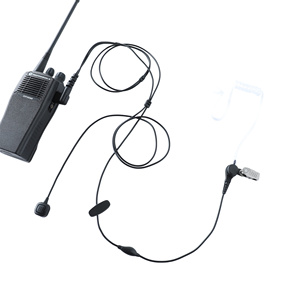 Chuyên nghiệp hai-cách đài phát thanh tai nghe với microphone Walkie Talkie Tai nghe cho nhân viên bảo vệ đẩy nói chuyện phụ kiện với móc tai - Product Image 6