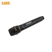 Système de microphone portable sans fil 2.4G à 2 avec carte 1-récepteur pour usage domestique et enseignement Emballage de boîte d'affichage à LED avec logo personnalisé